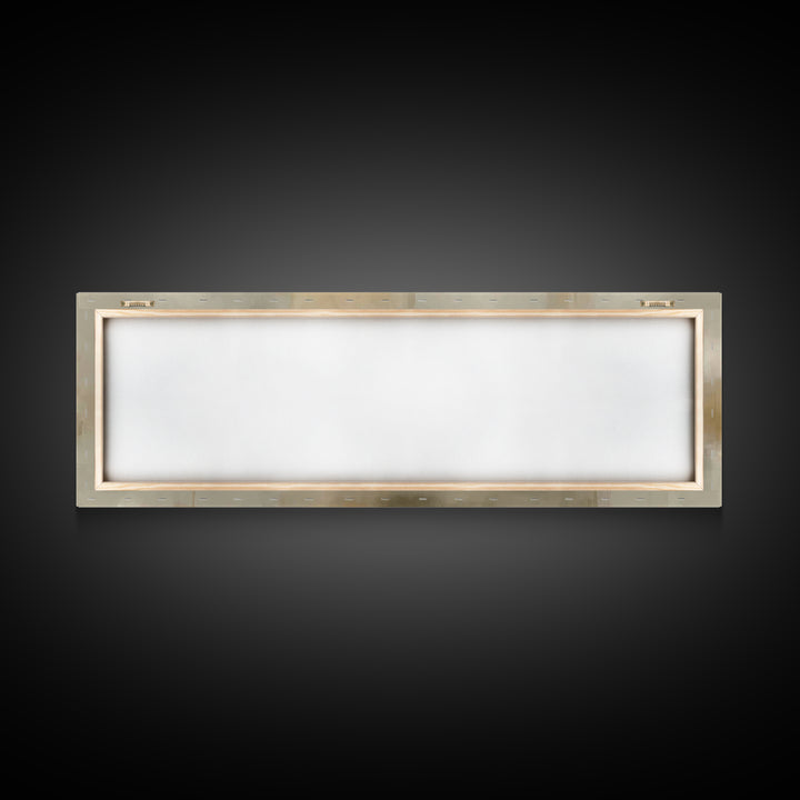 Holy Word Glow, Framed Canvas Print, Panoramic Frame, Minimalist Christian Art, Christian Art Prints, Christian Wall Art, Christian Decorat