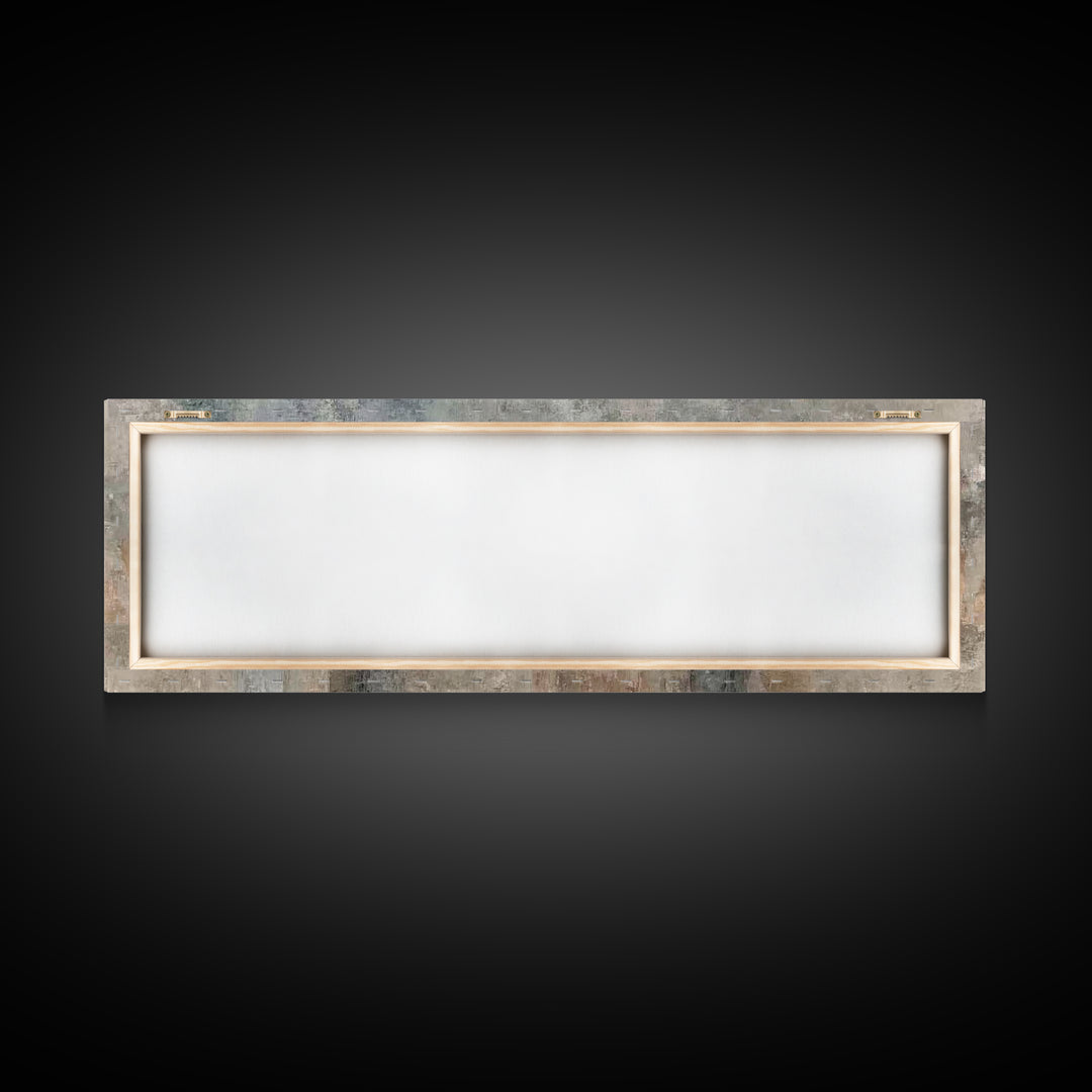 Children Of The Light, Framed Canvas Print, Christian Wall Art, Panoramic Painting, Christian Art Canvas, Christmas Art, Christian Gift