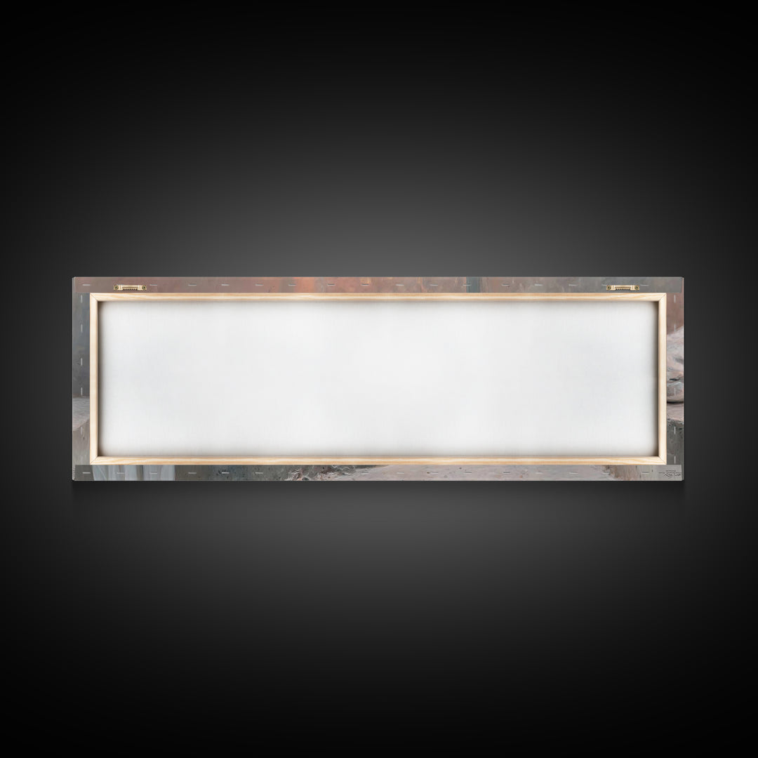 The Sacred Word – Framed Canvas Print – Christian Wall Art – Christian Art Canvas – Panoramic Art – Christmas Art – Christian Decor