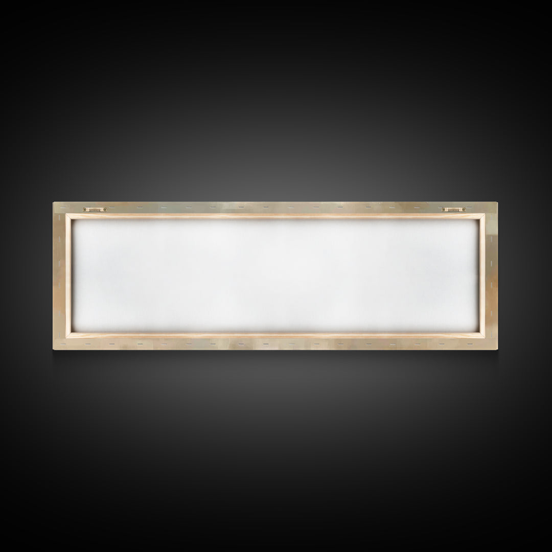 Sacred Procession – Framed Canvas Print – Christian Wall Art – Panoramic Art – Christian Art Canvas – Christmas Art – Christian Decorations