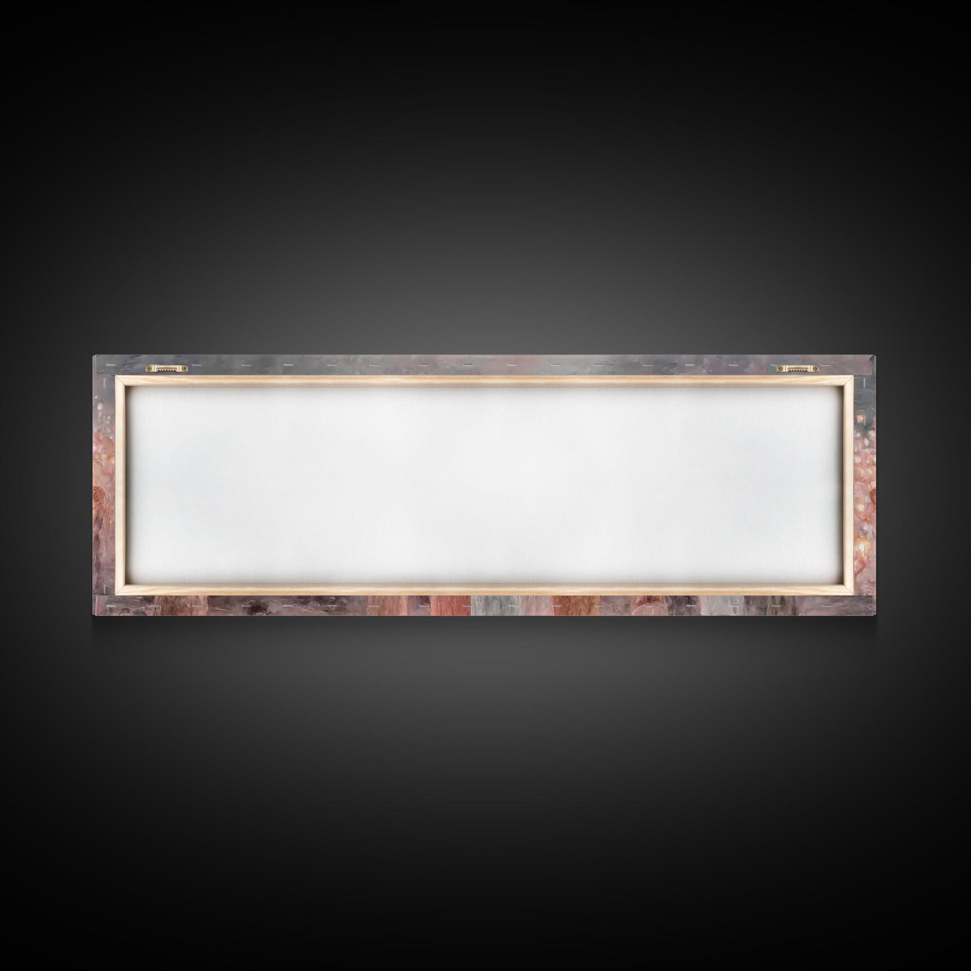 Endless Candle Choir | Framed Canvas Print | Christian Wall Art | Panoramic Print | Christian Art Canvas | Christmas Art | Worship Art