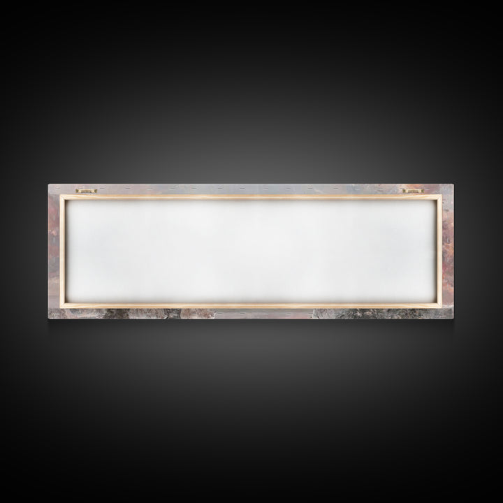 Risen In Glory – Framed Canvas Print – Panoramic Art – Christian Wall Art – Jesus Painting – Christian Art Canvas – Christian Christmas Art
