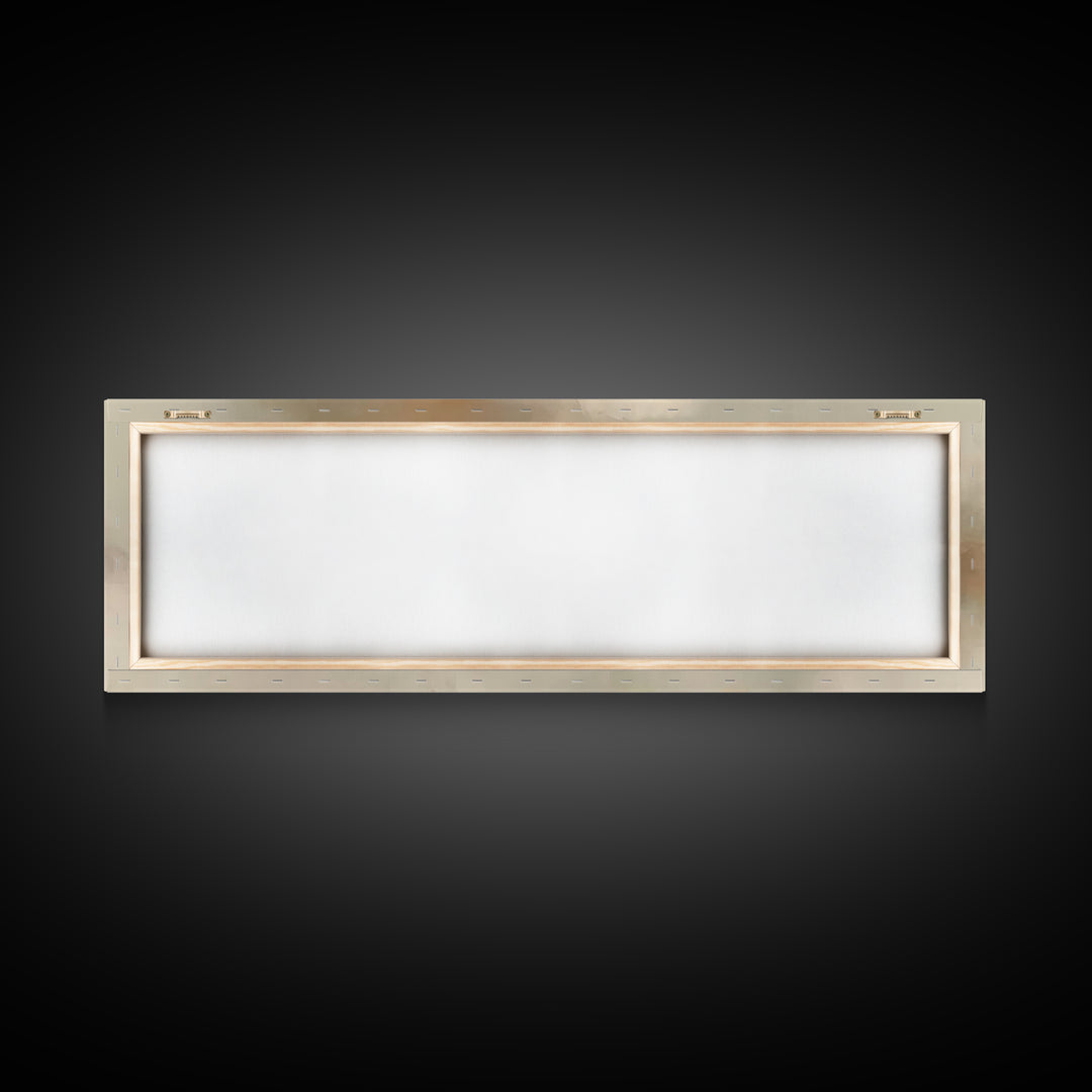 Holy Gathering | Framed Canvas Print | Panoramic Art | Christian Art Canvas | Jesus Art Print | Christian Wall Art | Christmas Decor