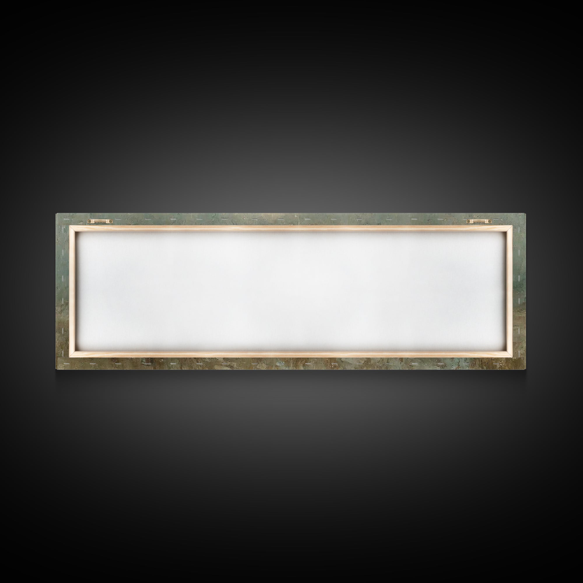 Angelic Herald, Framed Canvas Print, Panoramic Painting, Christian Art Canvas, Christian Wall Art, Christian Christmas Art, Jesus Art Print