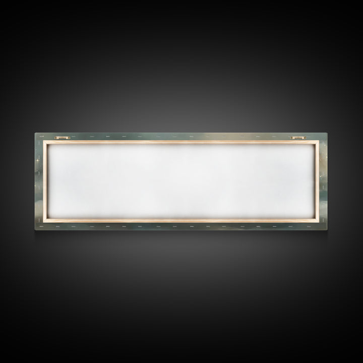 Heralding Light | Framed Canvas Print | Panoramic Art | Christian Art Canvas | Christian Wall Art | Jesus Art Print | Christmas Art