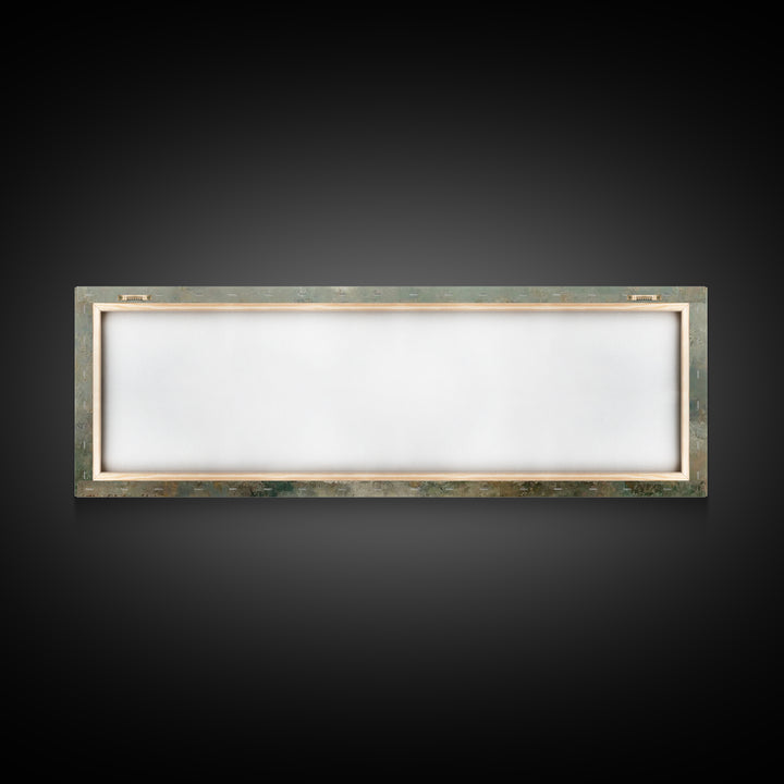 Angelic Proclamation | Framed Canvas Print | Christian Art Canvas | Panoramic Wall Art | Christian Painting | Christmas Art | Christian Dec