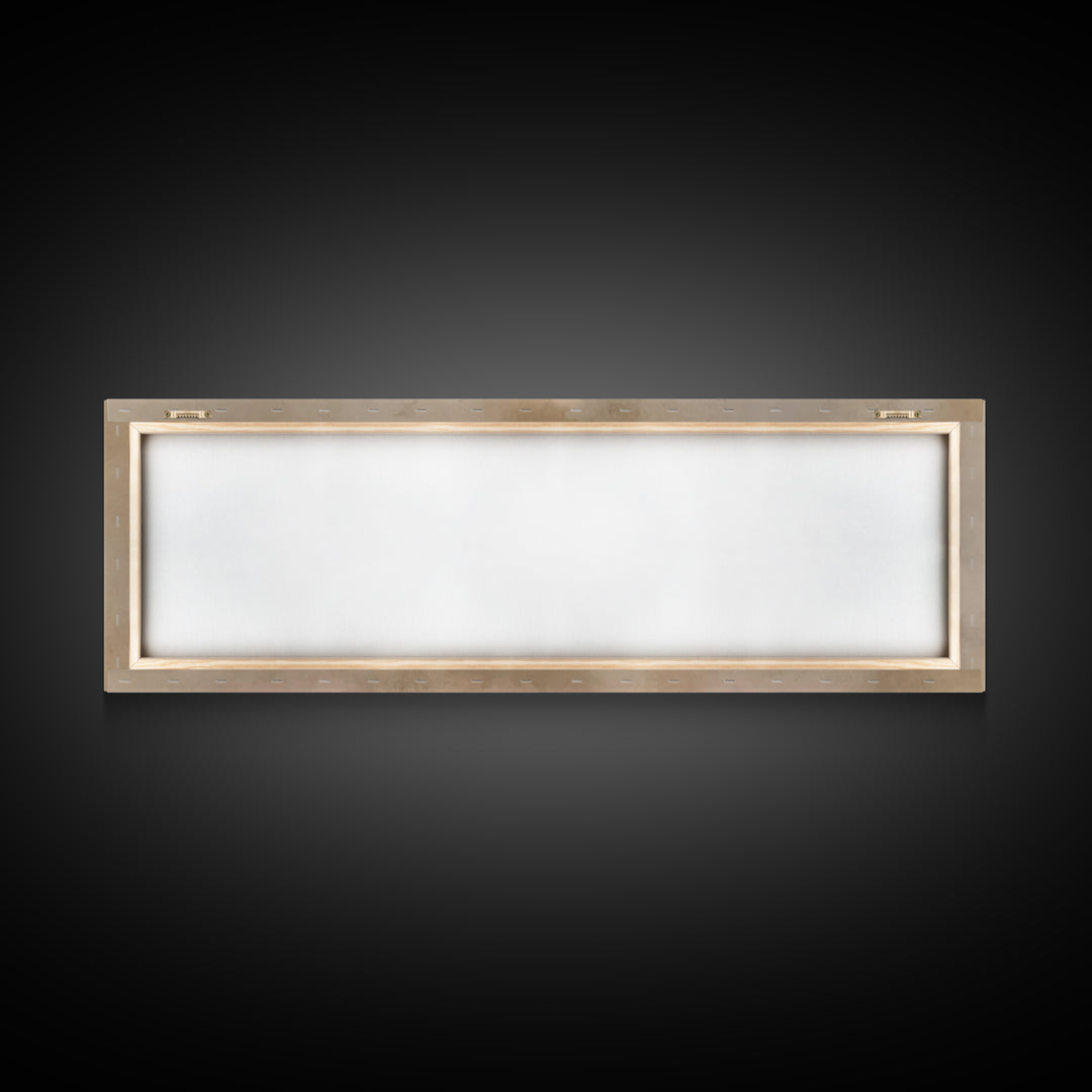 Gathered In Light – Framed Canvas Print – Christian Wall Art – Panoramic Art – Christian Christmas Art – Christian Canvas – Christian Gift