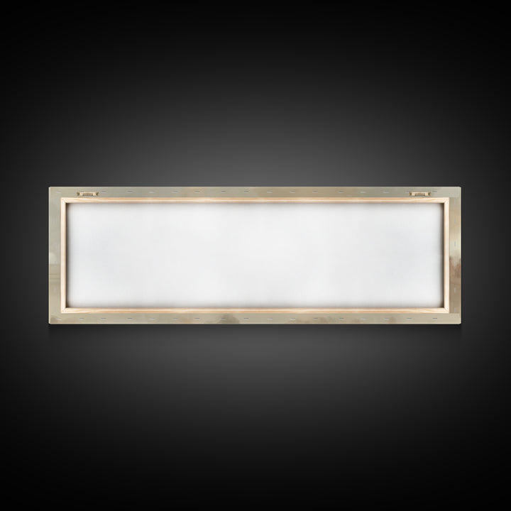 Sacred Procession | Framed Canvas Print | Christian Christmas Art | Panoramic Print | Christian Art | Christmas Wall Art | Christian Decor