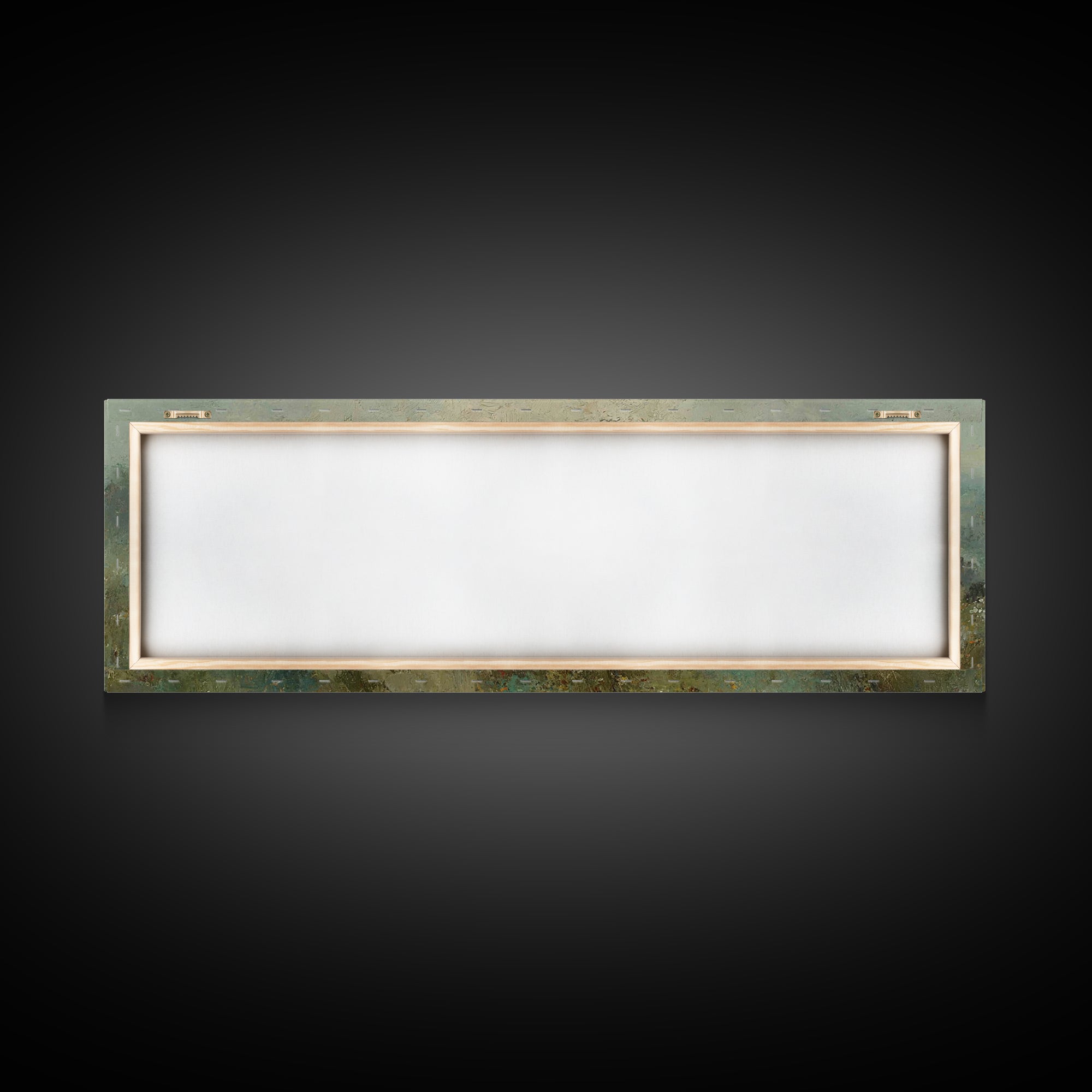 Twilight Assembly | Framed Canvas Print | Christian Wall Art | Christian Art Print | Panoramic Art | Christmas Art | Christian Decor
