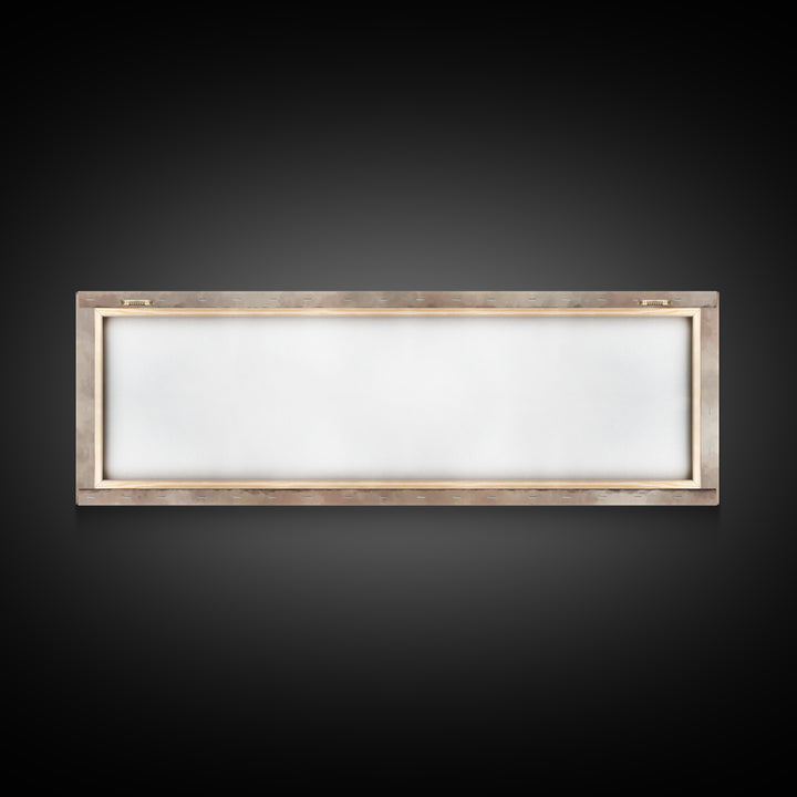 Worn Cross | Framed Canvas Print | Christian Art | Panoramic Painting | Christian Wall Art | Christian Art Canvas | Christian Artwork