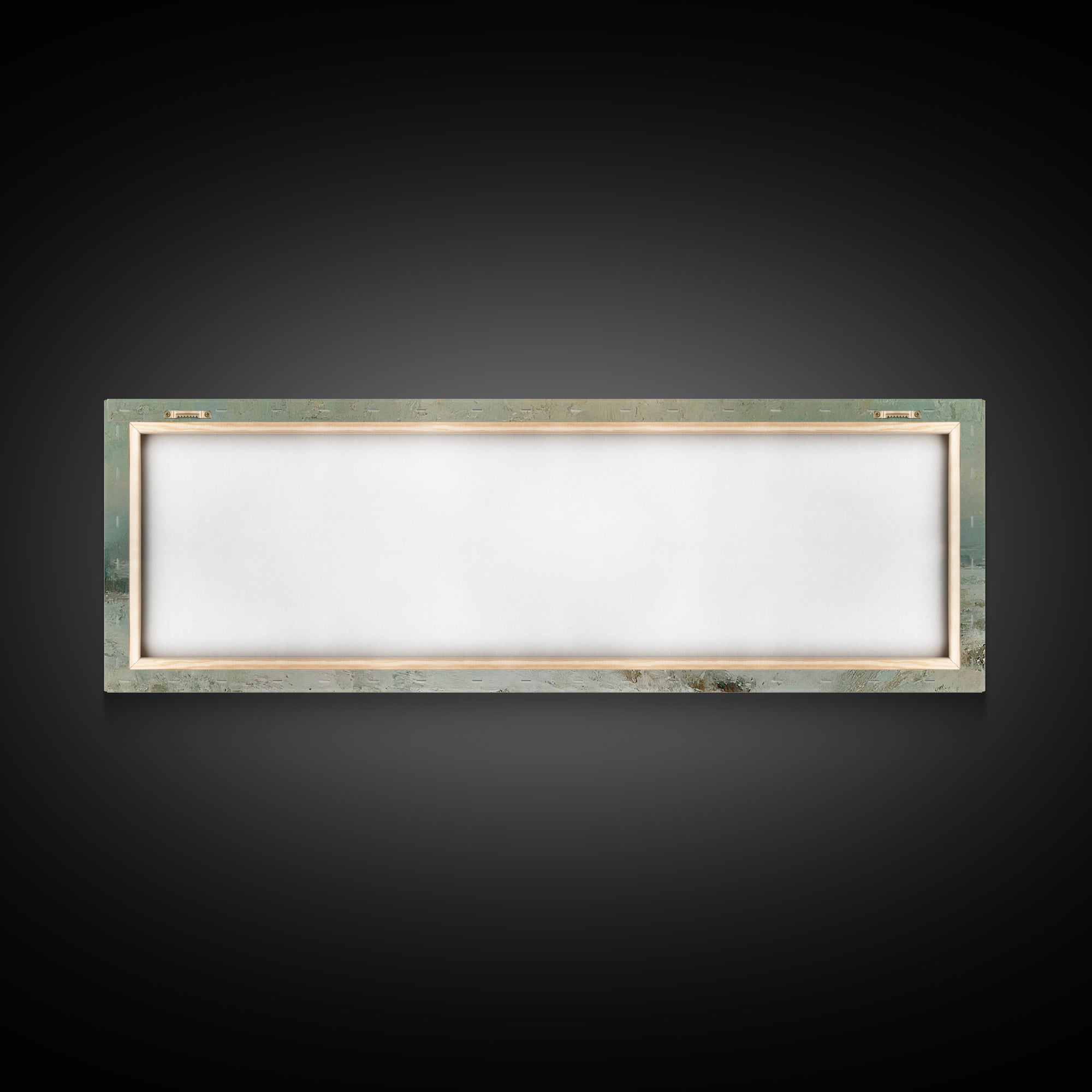 Winter Redemption – Framed Canvas Print – Panoramic Frame – Christian Art – Christian Art Canvas – Christian Wall Art – Christian Painting