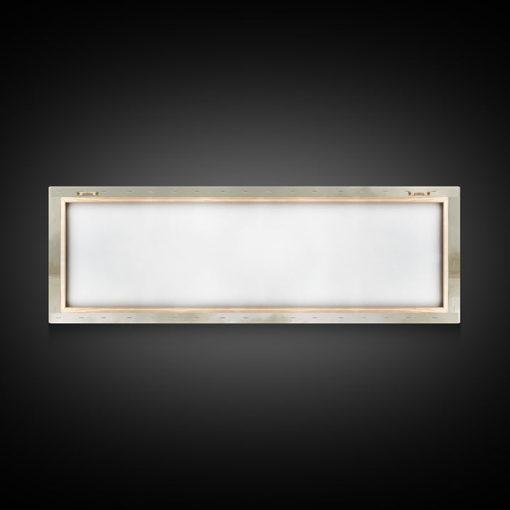 Light On Calvary, Framed Canvas Print, Christian Wall Art, Panoramic Painting, Christian Art Canvas, Christian Painting, Christian Decor