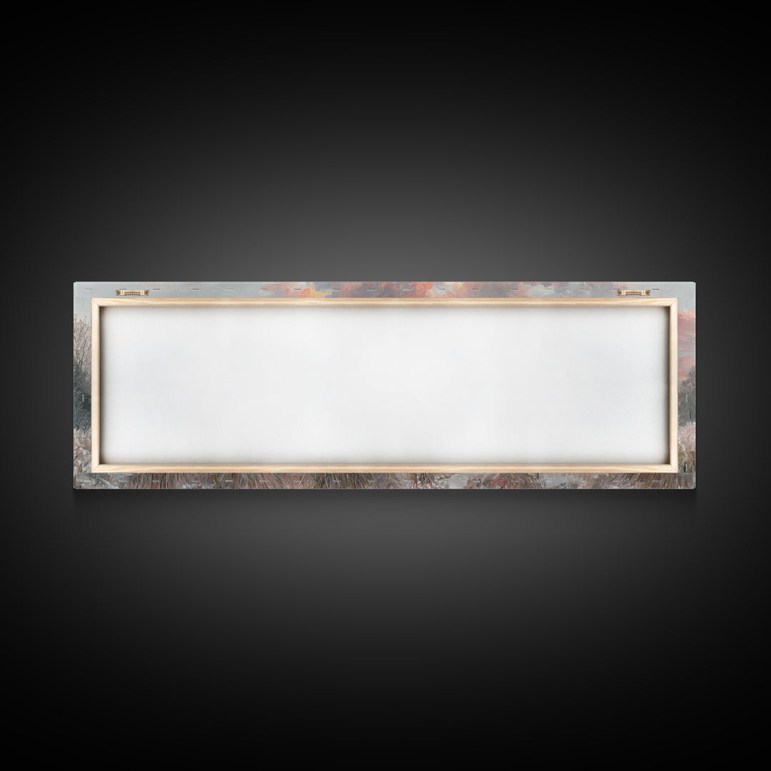 Dawn Of Mercy – Framed Canvas Print – Panoramic Wall Art – Christian Wall Art – Christian Art Canvas – Jesus Painting – Christmas Art