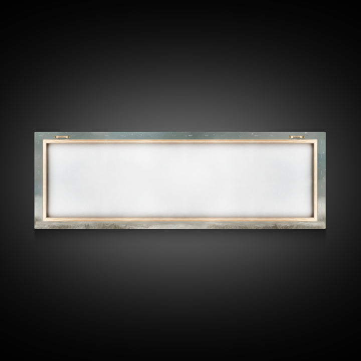 Heavenly Snow Path | Framed Canvas Print | Panoramic Painting | Christian Art | Christian Art Canvas | Jesus Painting | Christmas Art