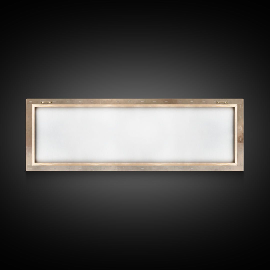 Silent Hill Grace – Framed Canvas Print – Panoramic Frame – Christian Art – Christian Christmas Art – Christian Painting – Christian Wall A