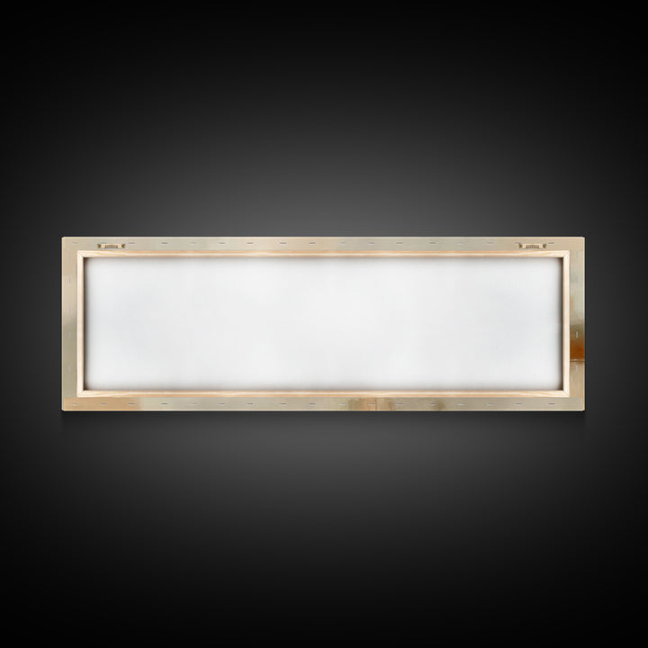 Faithful Horizon, Framed Canvas Print, Panoramic Print, Christian Art Canvas, Christian Painting, Christian Wall Art, Christmas Art