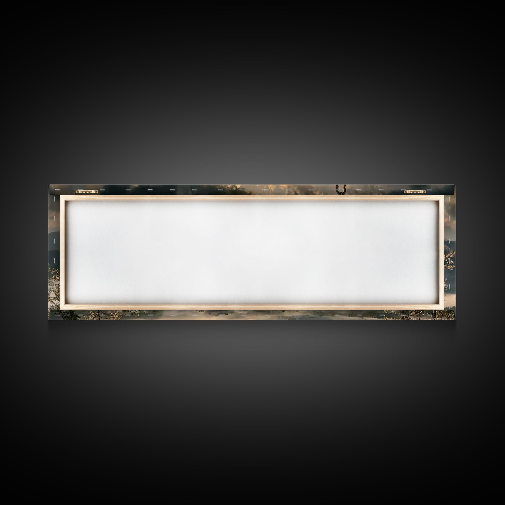 Ringing Grace | Framed Canvas Print | Panoramic Wall Art | Christian Art | Christian Painting | Christian Art Canvas | Christmas Art
