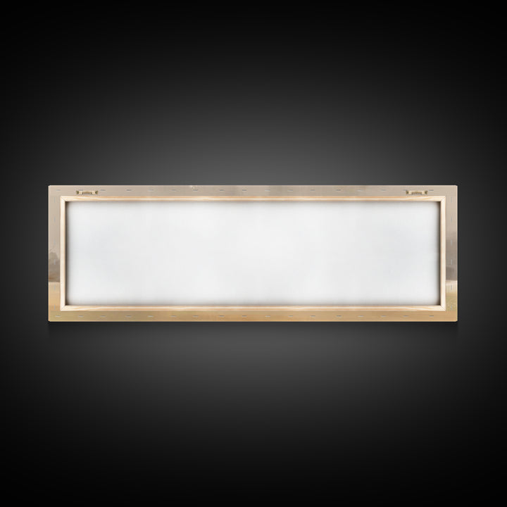 Eternal Shepherd Glow | Framed Canvas Print | Christian Art | Panoramic Print | Jesus Painting | Christmas Art | Christian Wall Art