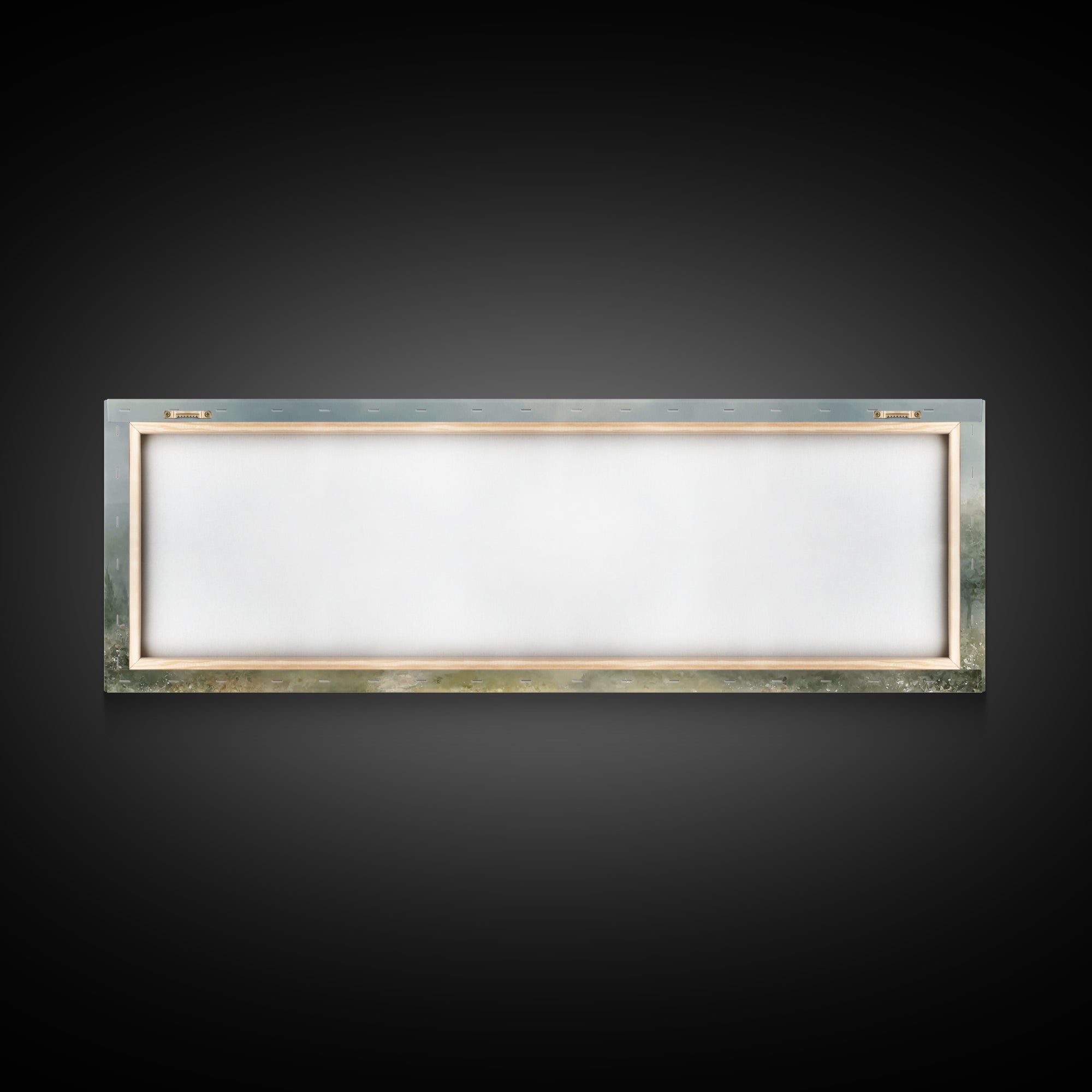 Chapel Morning Light - Framed Canvas Print - Christian Wall Art - Christian Art Canvas - Panoramic Art - Christian Painting - Christmas Art