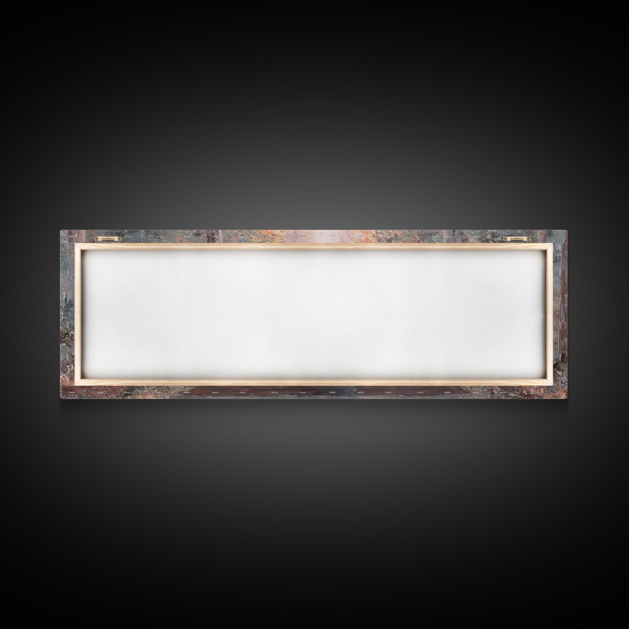 Ancient Faith Path - Framed Canvas Print - Christian Wall Art - Panoramic Painting - Christian Art Canvas - Christian Painting - Christmas