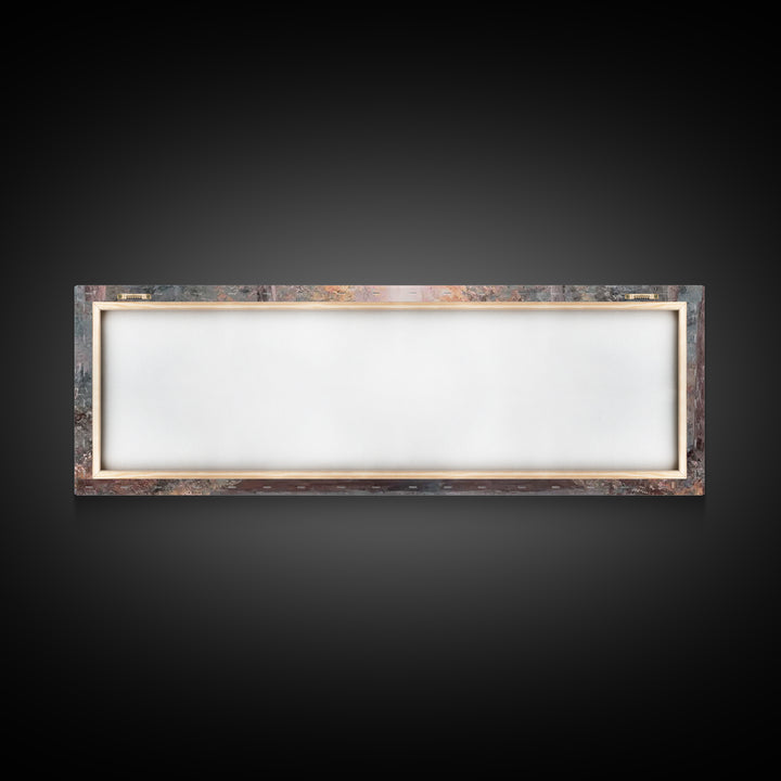 Ancient Faith Path - Framed Canvas Print - Christian Wall Art - Panoramic Painting - Christian Art Canvas - Christian Painting - Christmas