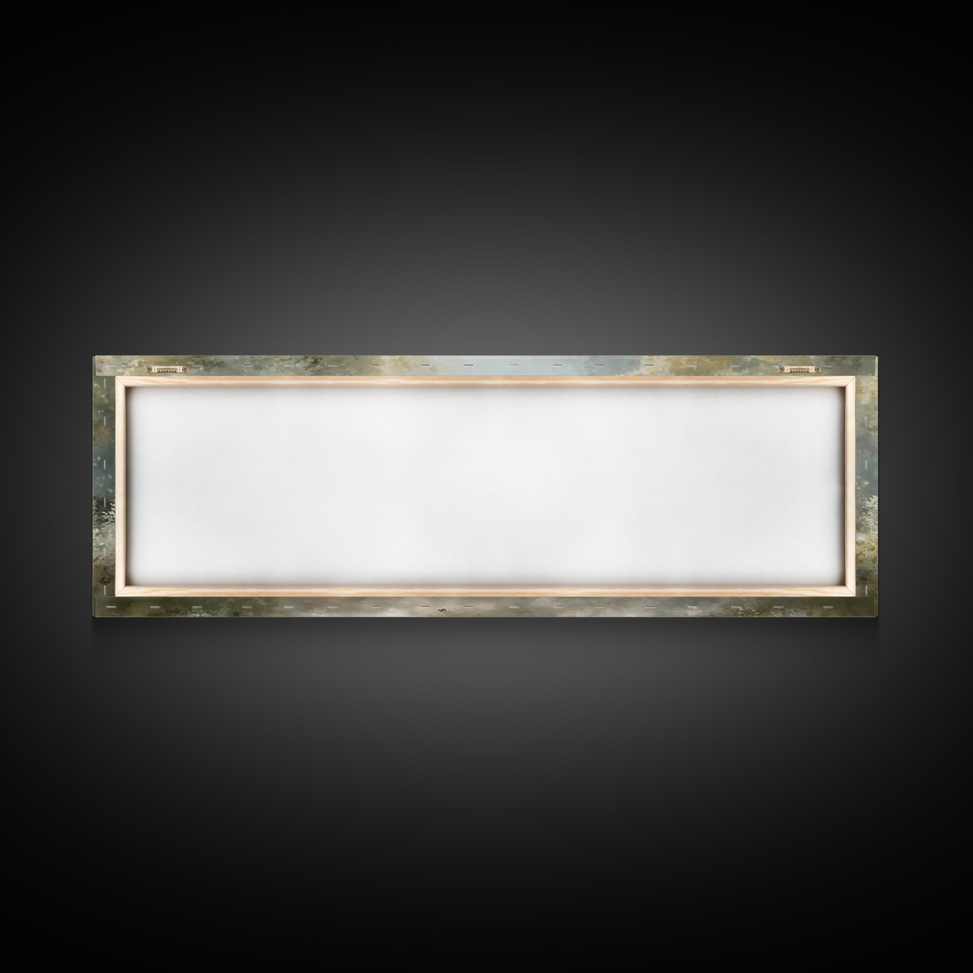 Heavenly Scripture Glow, Framed Canvas Print, Panoramic Wall Art, Christian Art Canvas, Christian Painting, Christian Wall Art, Christmas A