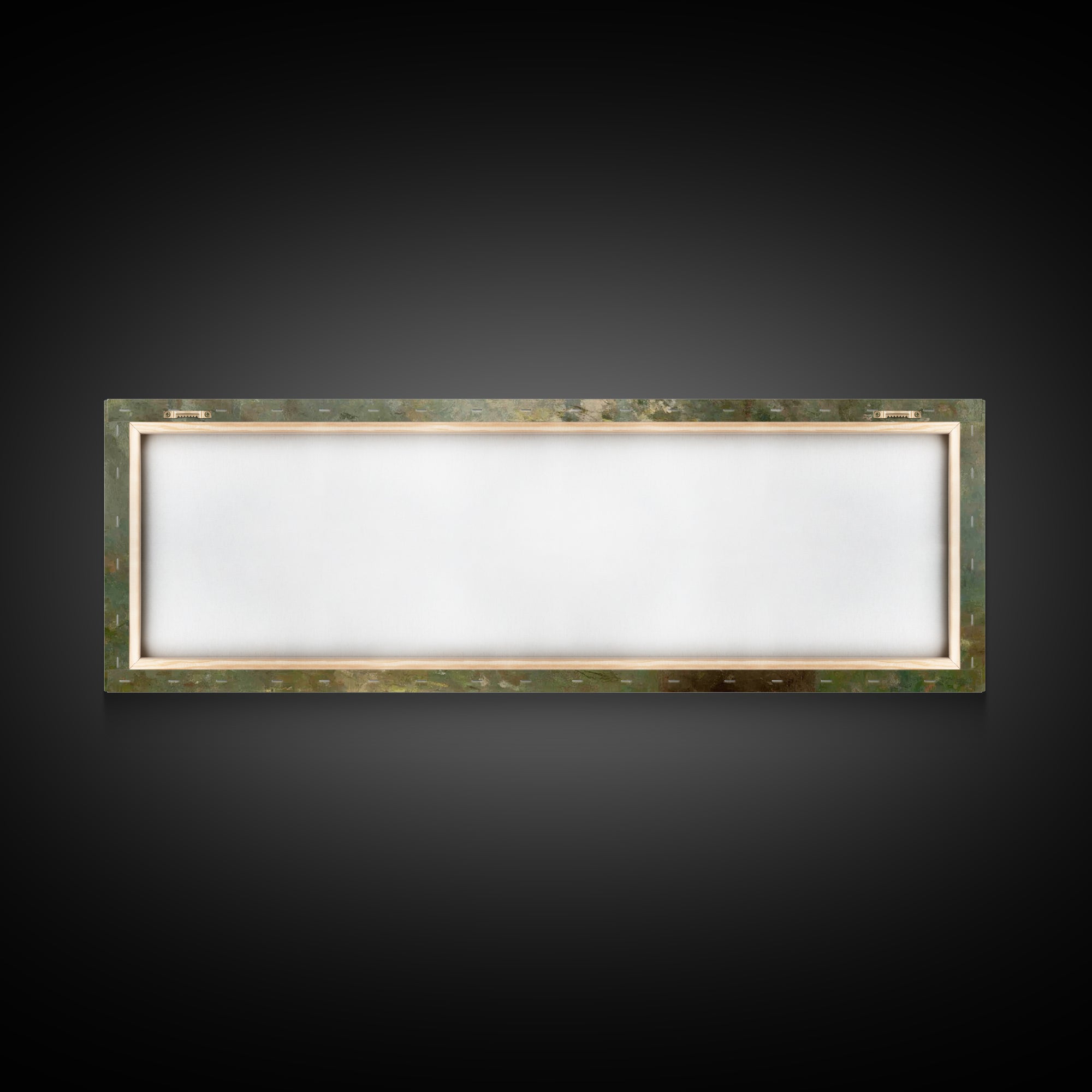Mystic Bible Dawn | Framed Canvas Print | Panoramic Frame | Christian Wall Art | Christian Painting | Christian Art Canvas | Christmas Art