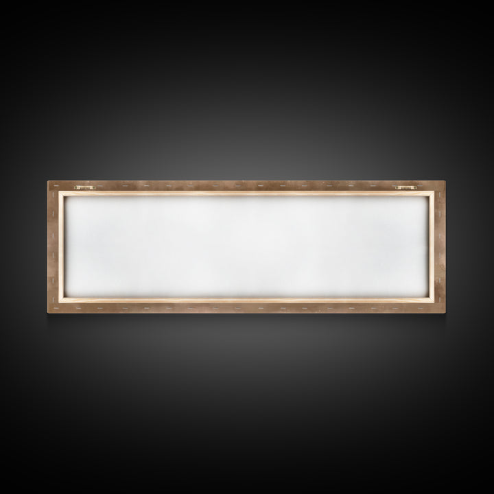 Silent Manger Glow – Framed Canvas Print – Panoramic Art – Christian Wall Art – Christian Art Canvas – Christmas Art – Christian Christmas
