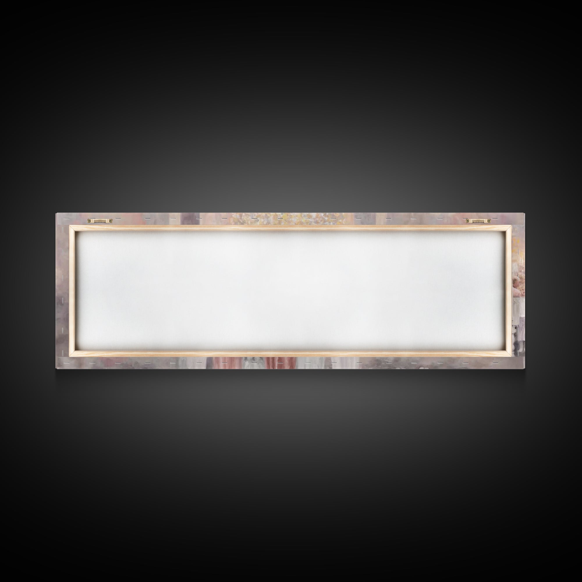 Gathered In Grace – Framed Canvas Print – Panoramic Painting – Christian Art Canvas – Christian Wall Art – Christmas Art – Christian Painti