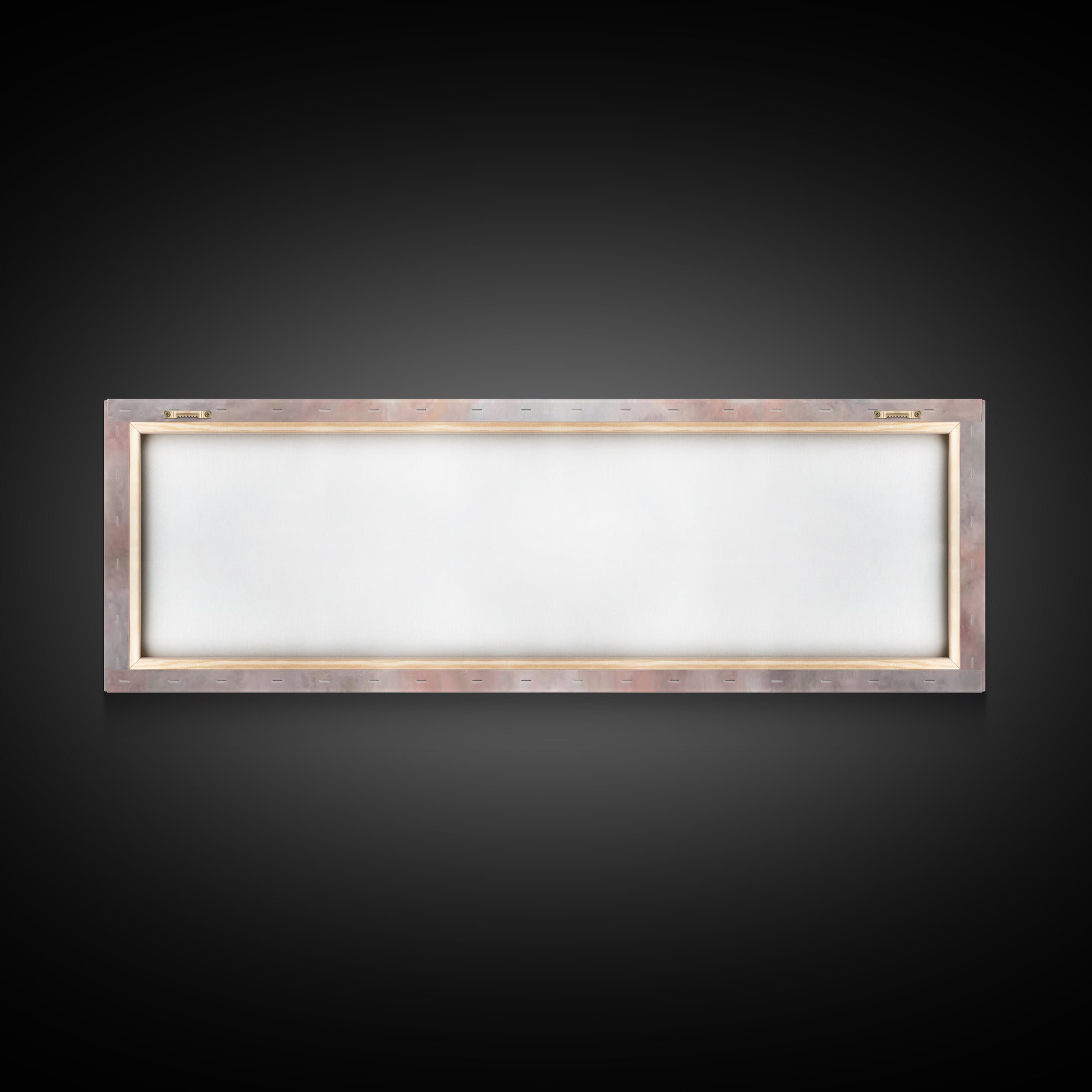 Radiant Angel Trio – Framed Canvas Print – Panoramic Wall Art – Christian Art Canvas – Christian Painting – Christmas Art – modern Christia
