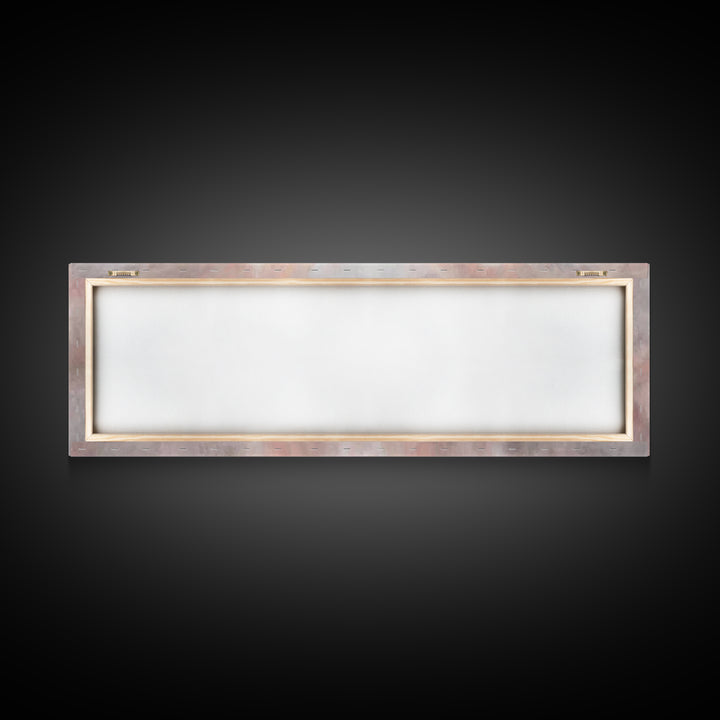 Radiant Angel Trio – Framed Canvas Print – Panoramic Wall Art – Christian Art Canvas – Christian Painting – Christmas Art – modern Christia