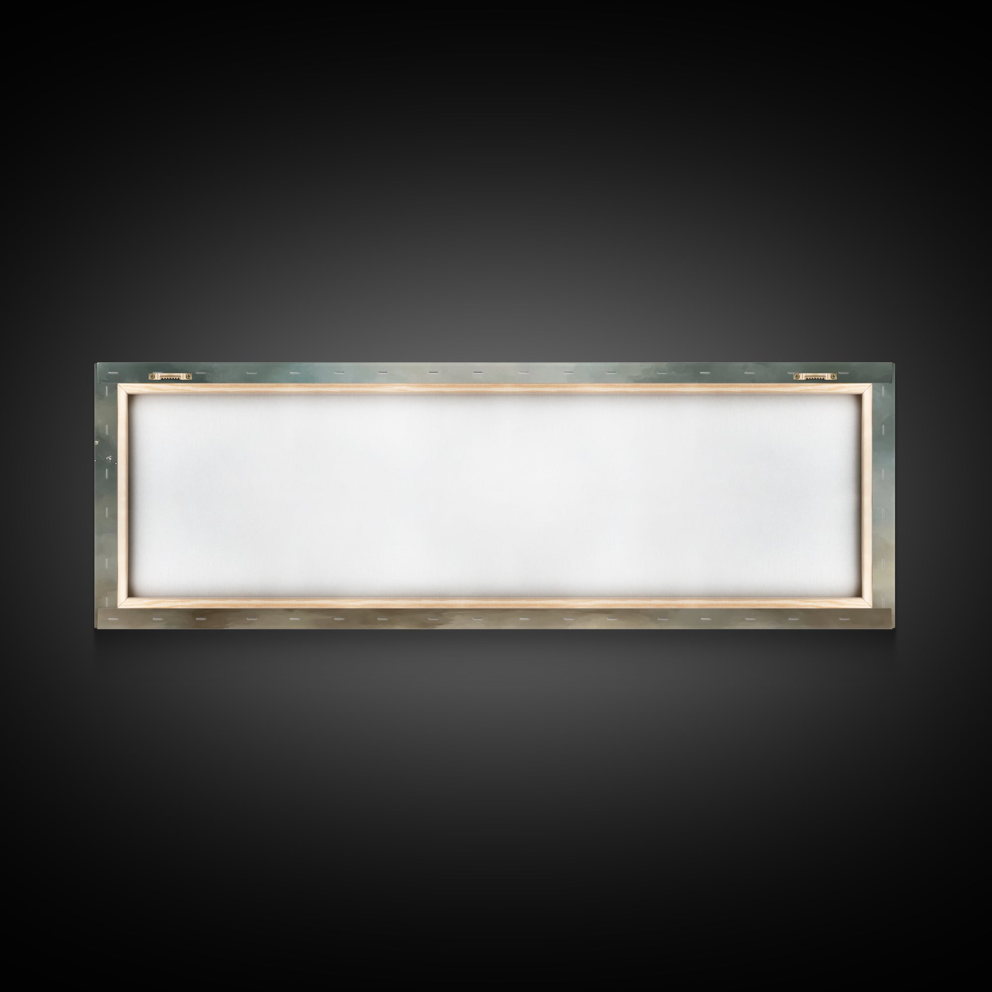 Glory Among Clouds | Framed Canvas Print | Christian Wall Art | Panoramic Art | Christian Art Canvas | Christmas Art | Modern Christian Art