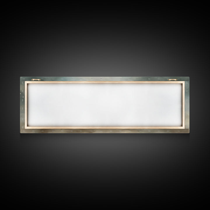 Glory Among Clouds | Framed Canvas Print | Christian Wall Art | Panoramic Art | Christian Art Canvas | Christmas Art | Modern Christian Art