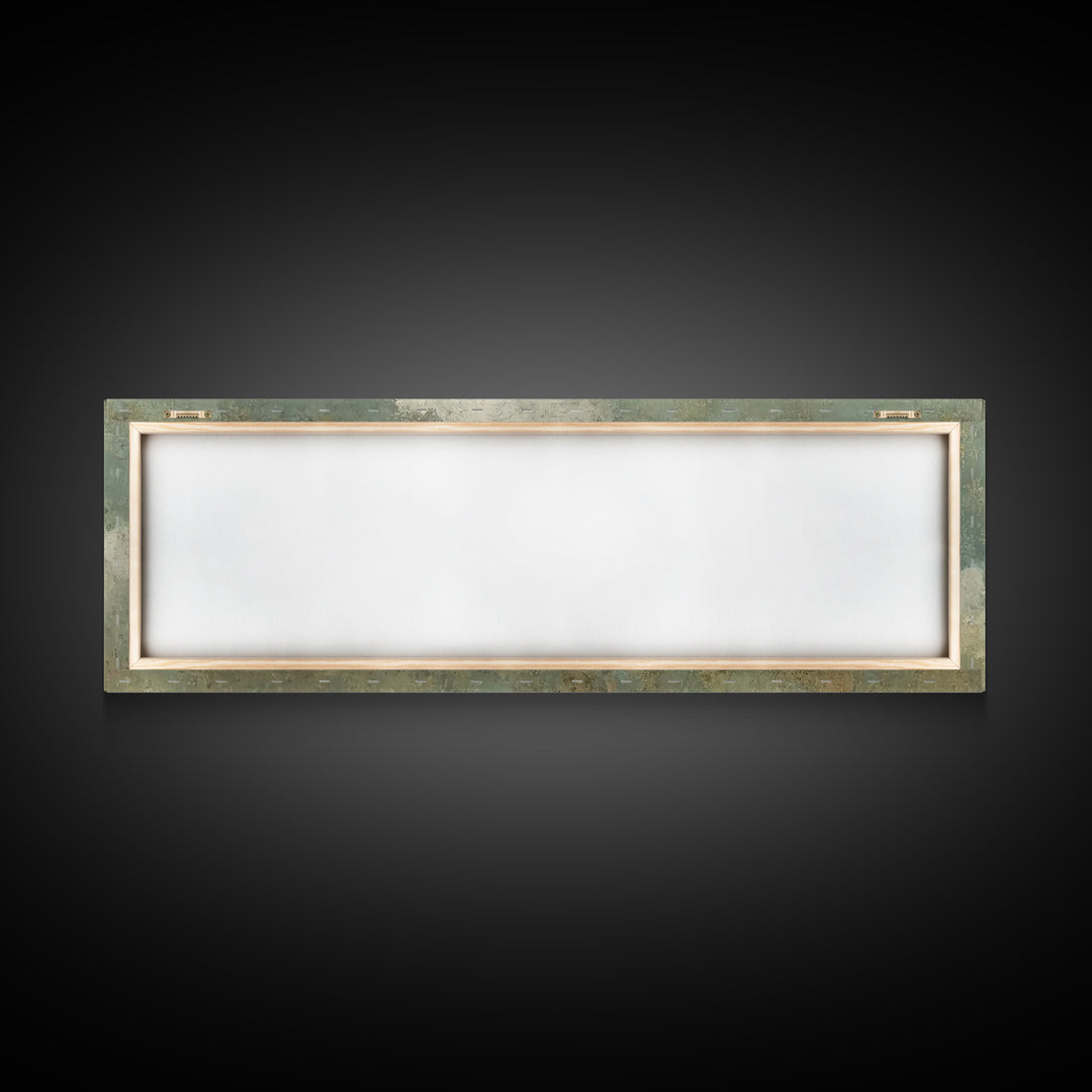 Angelic Light Chorus, Framed Canvas Print, Christian Art Print, Panoramic Print, Christian Wall Art, Christmas Canvas Wall Art, Christian D