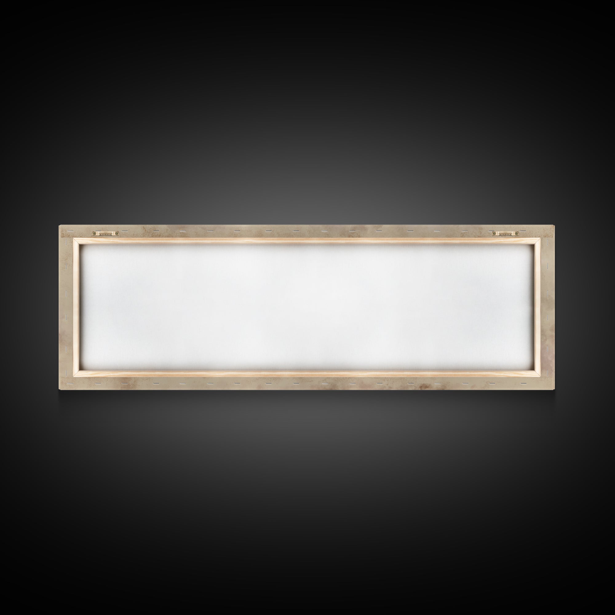 Heaven’s Gentle Heralds | Framed Canvas Print | Christian Art Canvas | Panoramic Frame | Christian Wall Art | Christmas Art Work | Subtle C