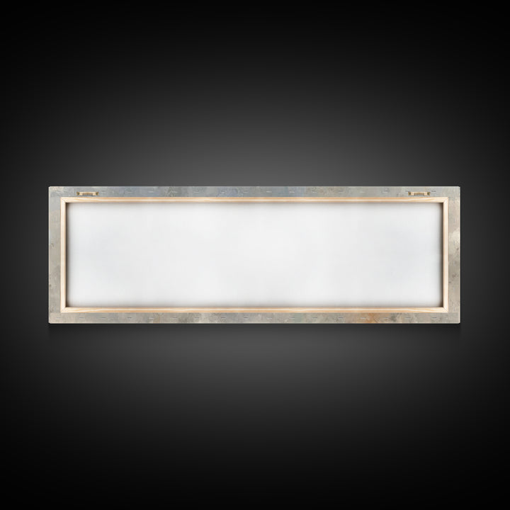 Sanctified Gathering Veil – Framed Canvas Print – Moody Christian Art – Panoramic Art – Christian Wall Art – Christmas Art – Christian Art