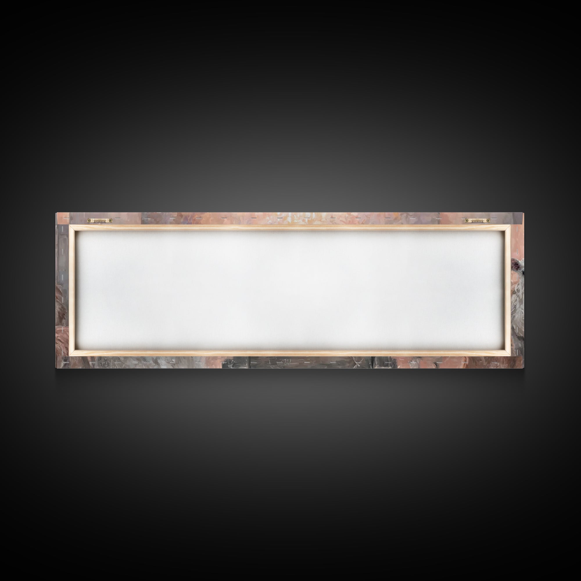 Infant Light Blessing – Framed Canvas Print – Christian Art Canvas – Panoramic Painting – Christmas Wall Art – Christian Art – Christmas Ar