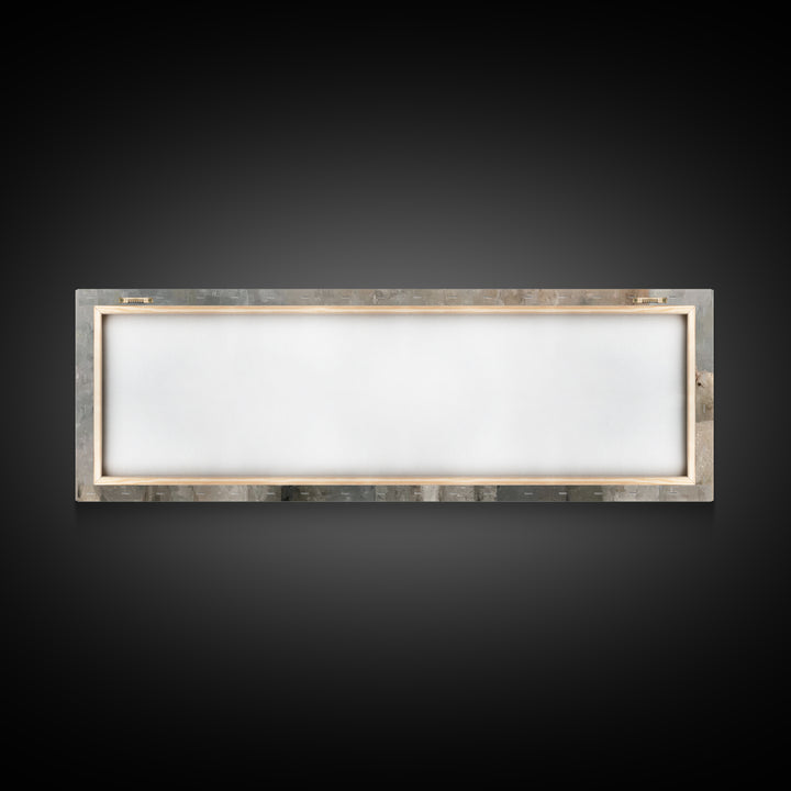 Manger Candle Hope, Framed Canvas Print, Panoramic Wall Art, Christmas Art, Christian Wall Art, Christian Art Canvas, Christian Gift