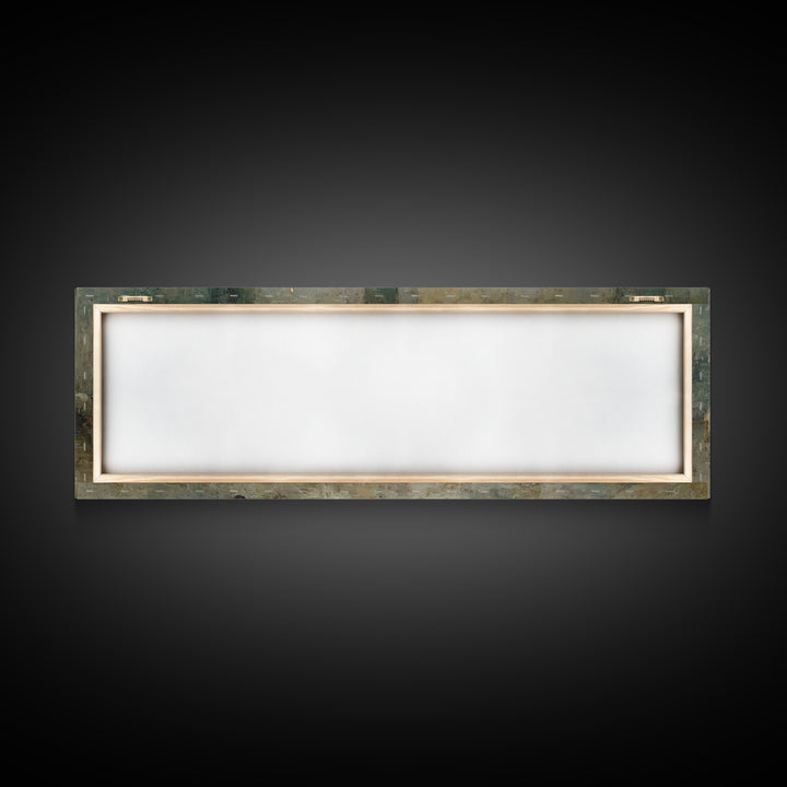 Quiet Stable Glory – Framed Canvas Print – Panoramic Art – Christian Wall Art – Christmas Wall Art – Christian Art Canvas – Vintage Christi