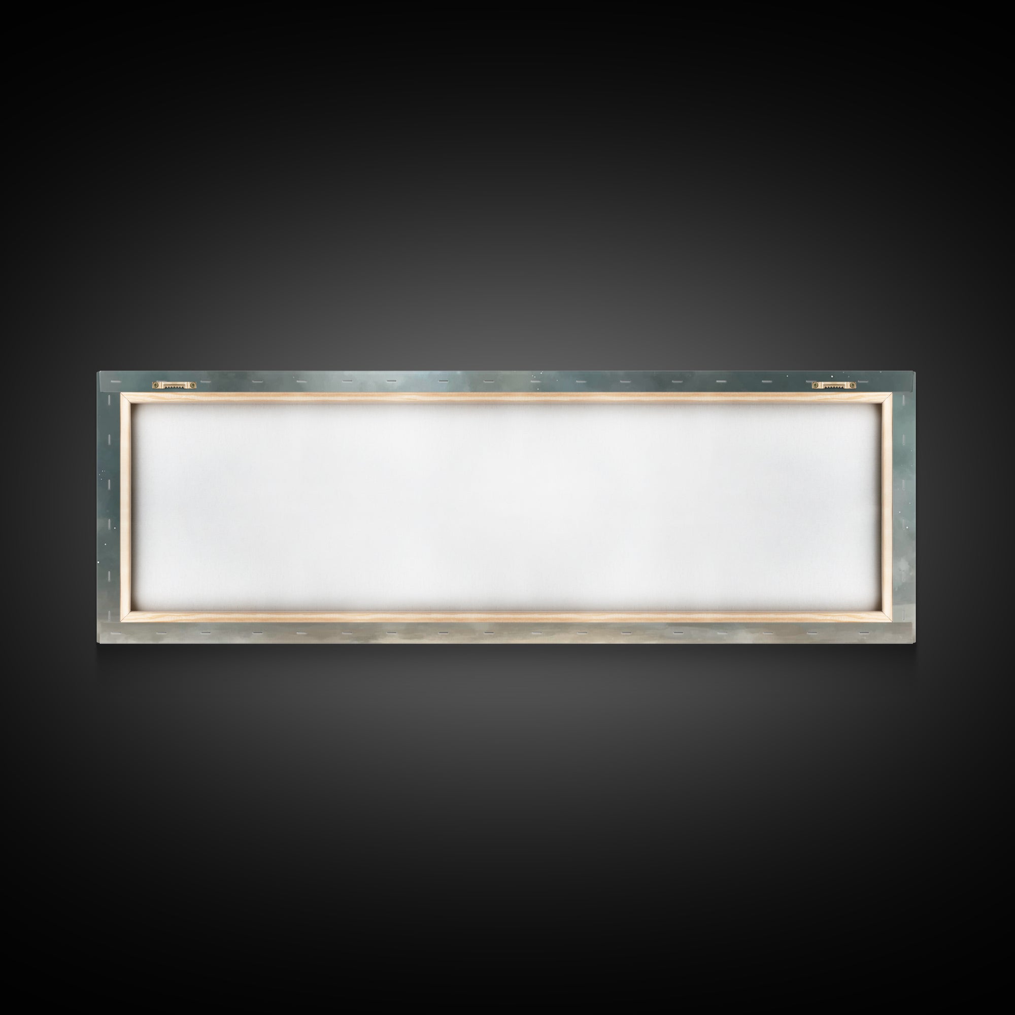 Gentle Stable Peace – Framed Canvas Print – Panoramic Painting – Christian Wall Art – Christian Art Canvas – Christmas Art – Subtle Christi