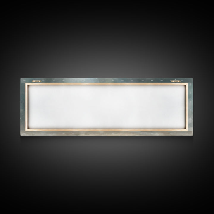 Gentle Stable Peace – Framed Canvas Print – Panoramic Painting – Christian Wall Art – Christian Art Canvas – Christmas Art – Subtle Christi