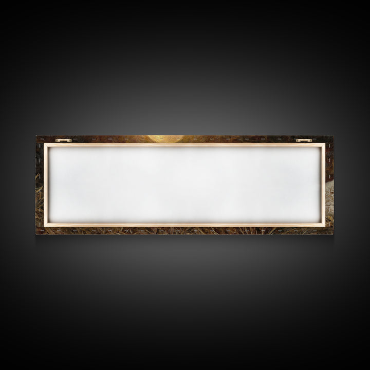 Holy Night Peace, Framed Canvas Print, Christian Wall Art, Christmas Art Prints, Jesus Painting, Panoramic Art, Christian Art Canvas