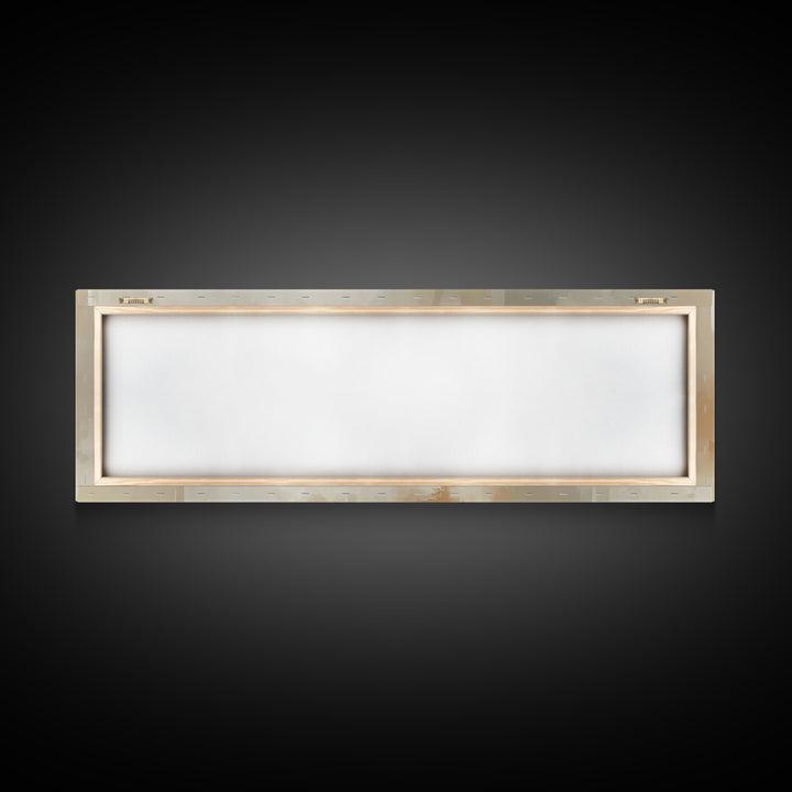 Divine Meadow Calm, Framed Canvas Print, Christian Art, Christian Christmas Decor, Jesus Painting Canvas, Panoramic Painting, Unique Christ