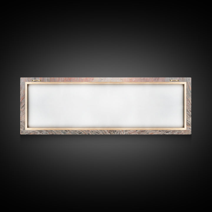 Silent Town Light | Framed Canvas Print | Christian Art | Christmas Wall Art | Jesus Art Print | Panoramic Art | Framed Christian Art