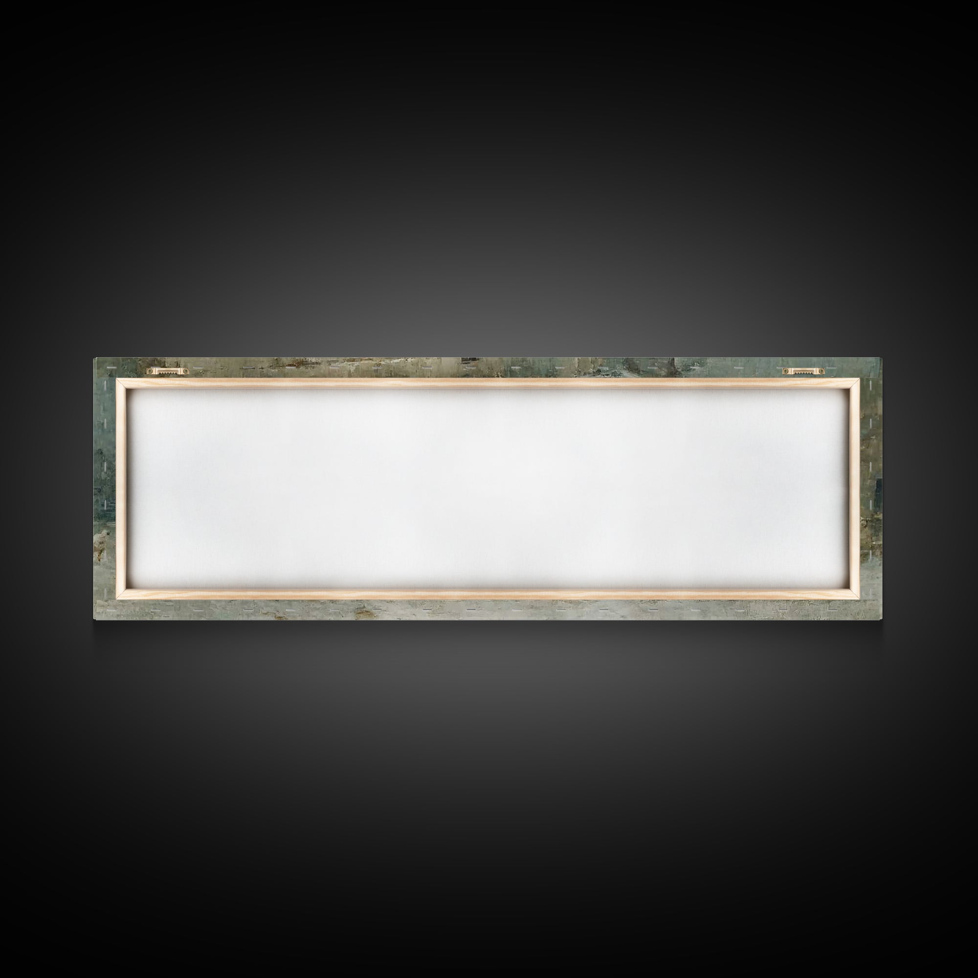 Dawn Of The Savior | Framed Canvas Print | Panoramic Painting | Christian Wall Art | Christian Art Canvas | Christmas Art | Framed Christma