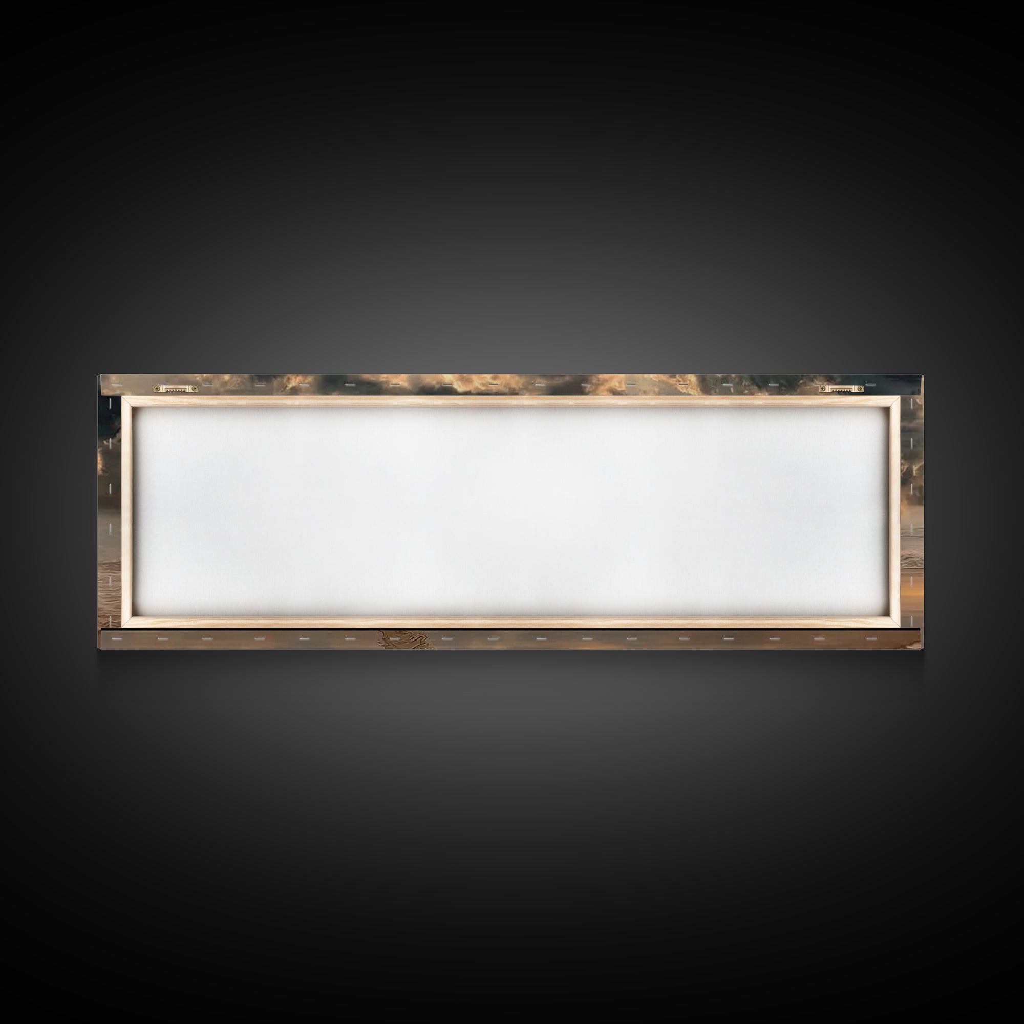 Sacred Morning Light | Framed Canvas Print | Christian Wall Art | Modern Jesus Art | Panoramic Painting | Christian Art Print | Christmas A