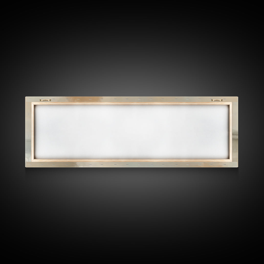 Holy Quiet Shore, Framed Canvas Print, Christian Art Work, Jesus Painting, Panoramic Print, Subtle Christian Art, Christmas Wall Art