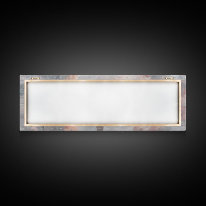 Radiant Promise Sky – Framed Canvas Print – Christian Art Painting – Jesus Art Print – Panoramic Wall Art – Modern Christian Art – Christma