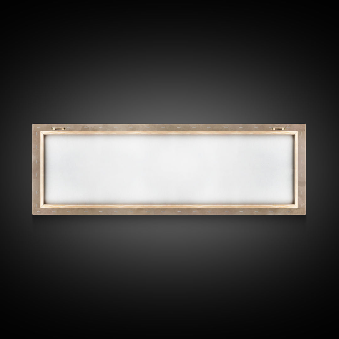 Still Waters Grace | Framed Canvas Print | Christian Paintings | Jesus Canvas Art | Panoramic Painting | Christian Decor | Christmas Art