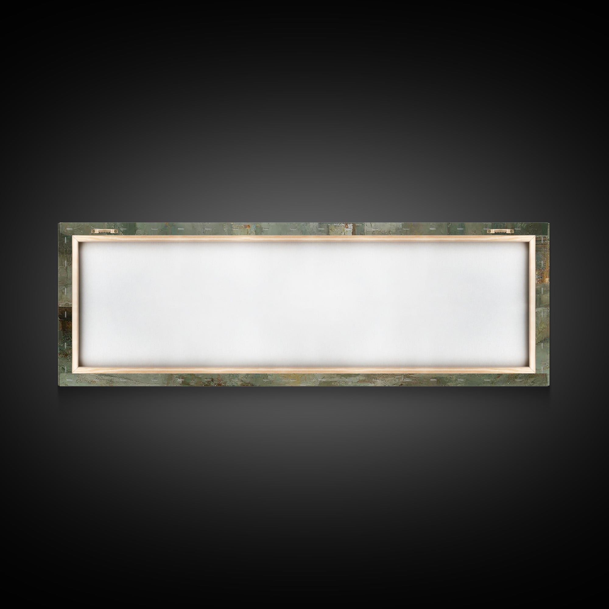 Gathered In Grace | Framed Canvas Print | Christian Art Canvas | Christmas Art | Panoramic Painting | Christian Wall Art | Christian Christ